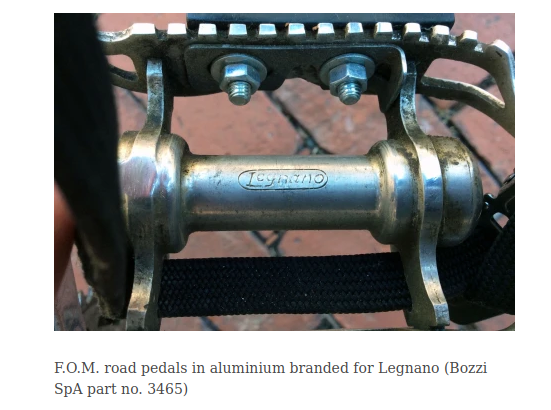 Legnano F.O.M. pedals