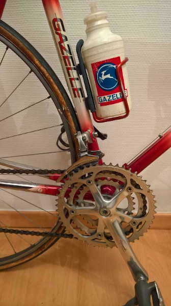 retro steel bicycle Gazelle AA super