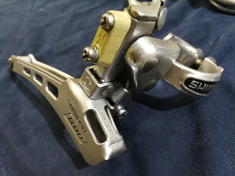 Vintage  Shimano FD-6100 600 Uniglide crank