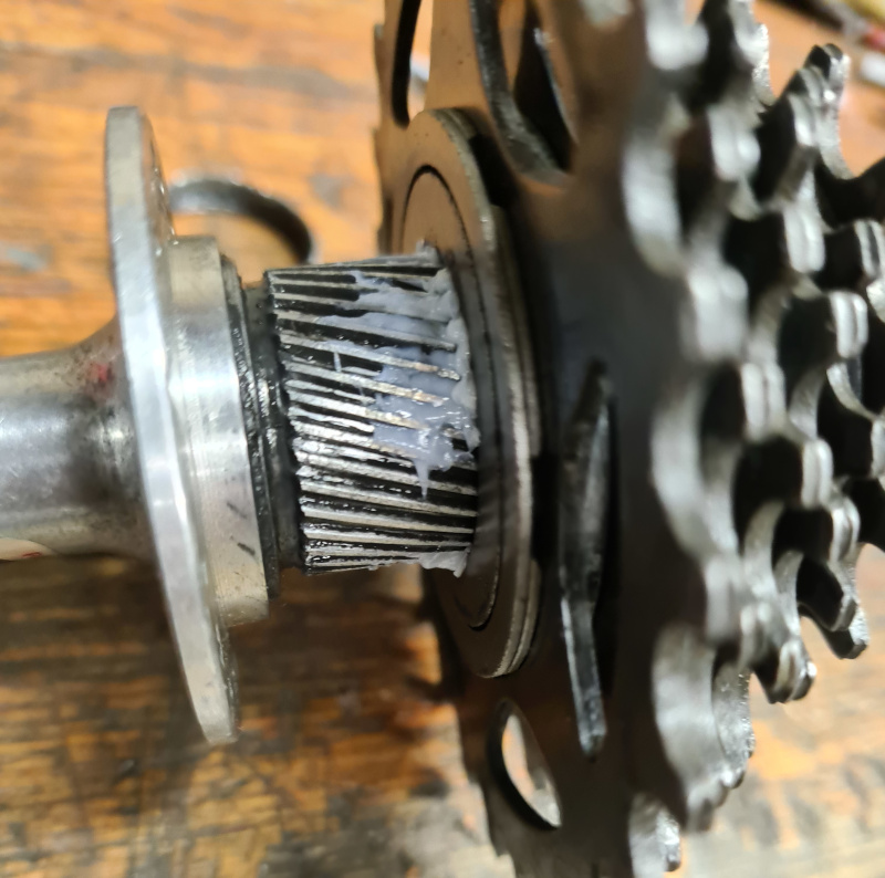 Retro race bicycles maillard helico matic hub and freewheel