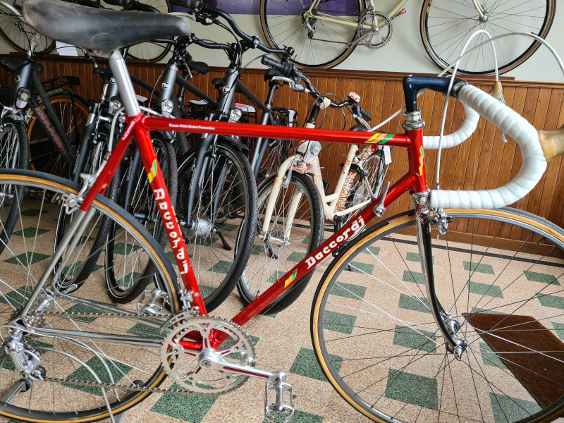 Classic steel bikes Daccordi profiled tube frame