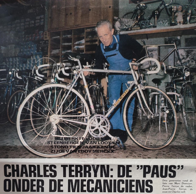 Classic steel bikes Charles Terryn article 1980