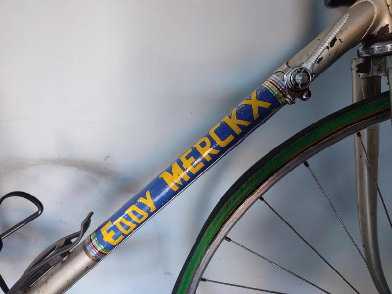 Merckx fiat his bike Vintage racefietsen