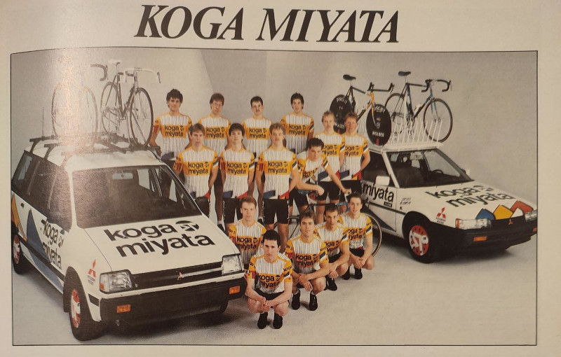 Classic steel racing Koga Miyata 85 folder