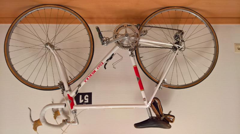 vintage steel race bike bicycle Eddy Merckx Corsa