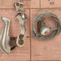 Vintage  Sartel derailleur and shifter from belgium 1940's