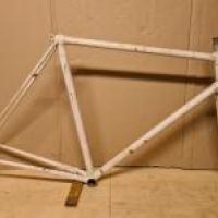 unknown bicycle frame profiled seat stay and chain stay